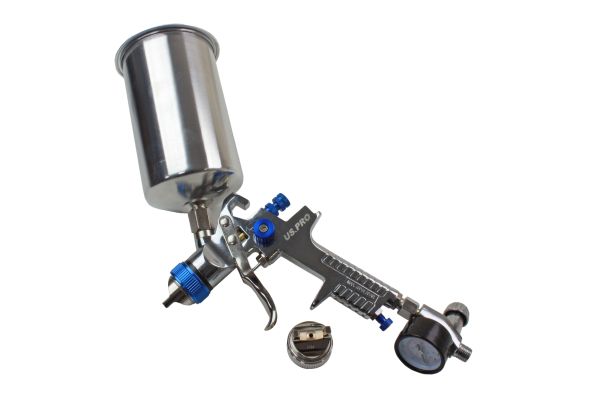 HVLP SPRAY GUN KIT WITH REGULATOR 1.4mm & 2.0mm